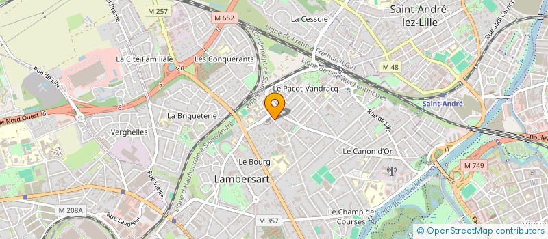 localisation de l'entreprise GRAB TRIANGLE à LAMBERSART