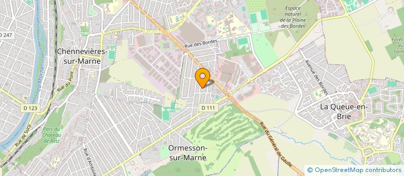 localisation de l'entreprise GRABECO  ORMESSON-SUR-MARNE