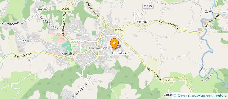 localisation de l'entreprise GRABIANSKI à HASPARREN