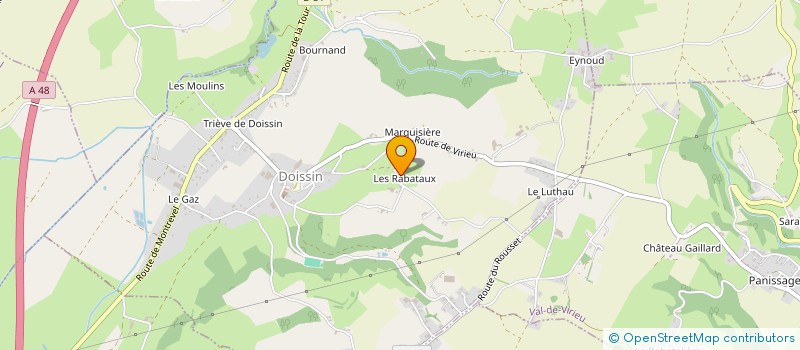 localisation de l'entreprise GRABIT  DOISSIN