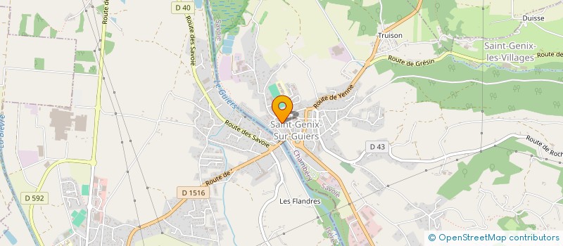 localisation de l'entreprise GRABOUILLIS  SAINT-GENIX-LES-VILLAGES