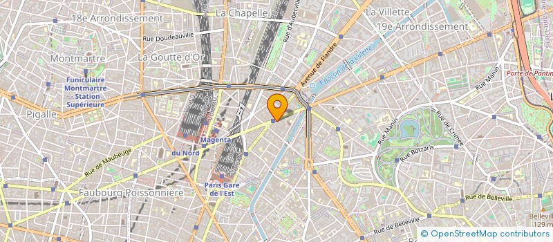 localisation de l'entreprise GRABUGE à PARIS