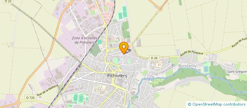 localisation de l'entreprise GRABUGE CUT à PITHIVIERS