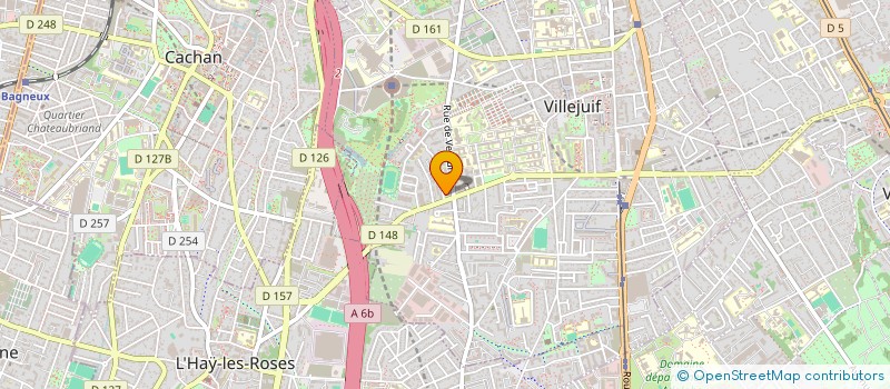 localisation de l'entreprise GRAC & ES  VILLEJUIF