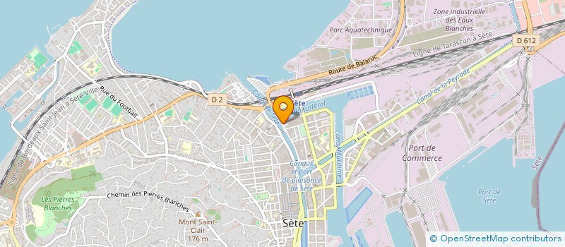 localisation de l'entreprise GRACCHUS  SETE