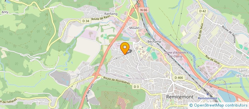 localisation de l'entreprise GRACE  SAINT-NABORD