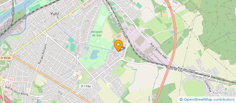 localisation de l'entreprise GRACE IMMO  YUTZ