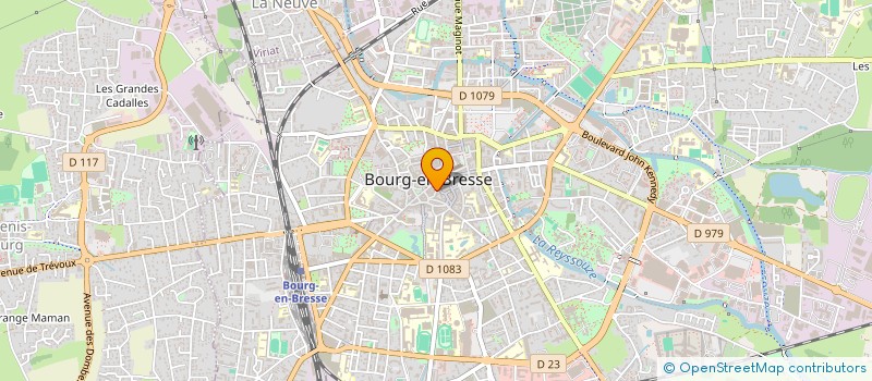 localisation de l'entreprise GRACE PROD à BOURG-EN-BRESSE