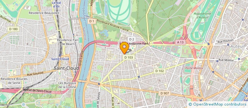 localisation de l'entreprise GRACEFUL STRATEGIES  BOULOGNE-BILLANCOURT