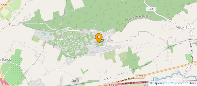 localisation de l'entreprise GRACELAND  SAINT-GATIEN-DES-BOIS