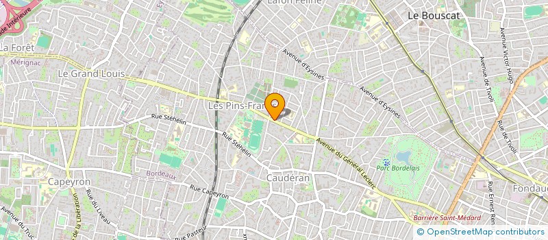 localisation de l'entreprise GRACIA  BORDEAUX