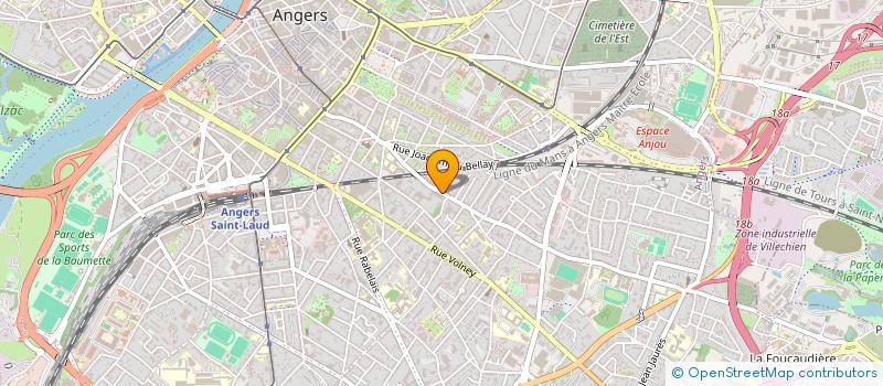 localisation de l'entreprise GRACIA BARCELONA à ANGERS