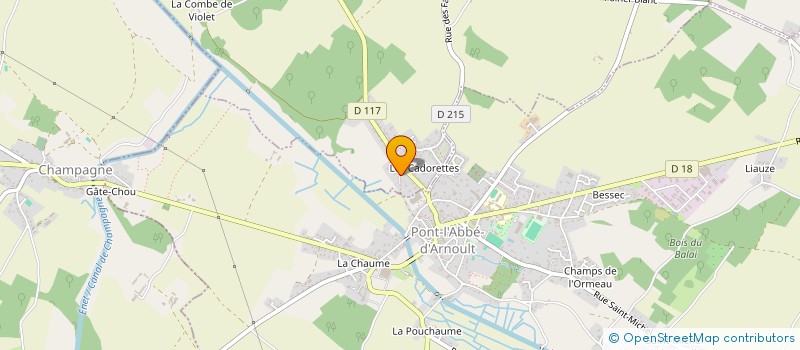 localisation de l'entreprise GRACIAS  SAINTE-RADEGONDE