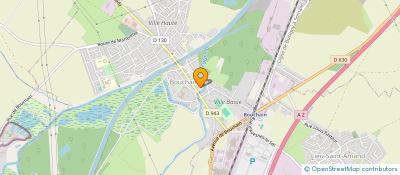 localisation de l'entreprise GRACIE à BOUCHAIN