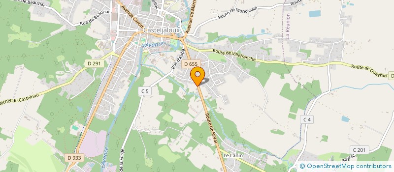 localisation de l'entreprise GRACINDA & VERONICA  CASTELJALOUX