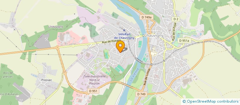 localisation de l'entreprise GRADAIVE IMMO à BONNES