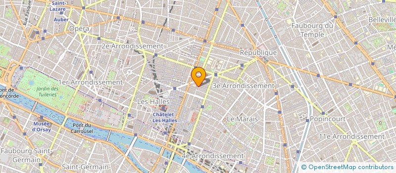 localisation de l'entreprise GRADATIM  PARIS