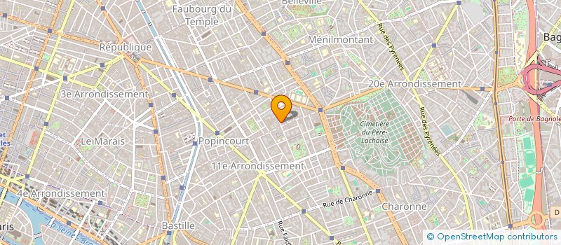 localisation de l'entreprise GRADEX  PARIS