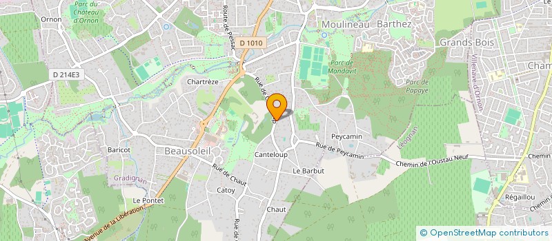 localisation de l'entreprise GRADI BIKES  GRADIGNAN