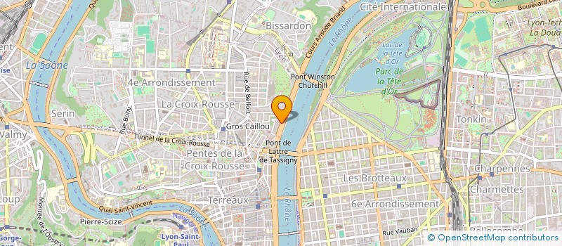 localisation de l'entreprise GRADIENT  LYON