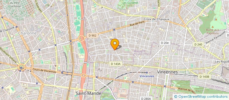 localisation de l'entreprise GRADIENT SOLUTIONS  MONTREUIL