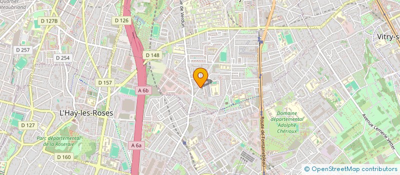 localisation de l'entreprise GRADIMMOBILIER à VILLEJUIF