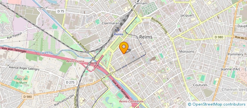 localisation de l'entreprise GRADISUN  REIMS