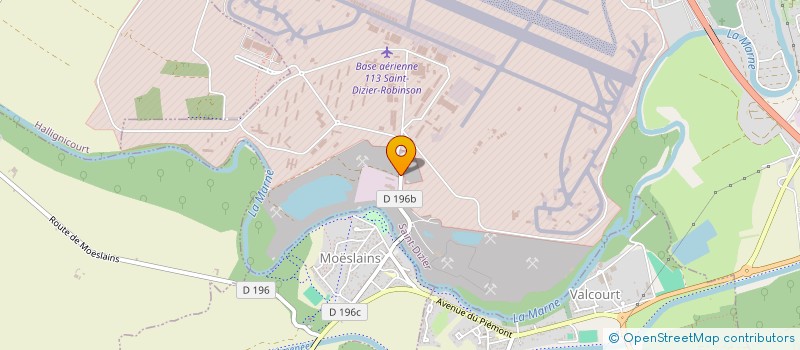localisation de l'entreprise GRADLON à SAINT-DIZIER