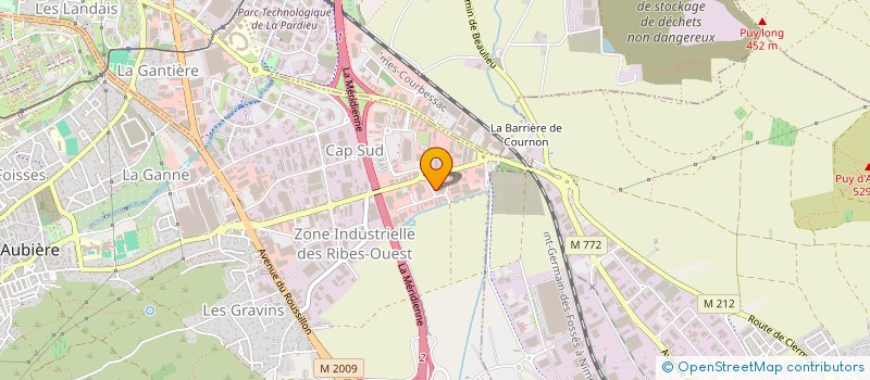 localisation de l'entreprise GRADWOHL  AUBIERE