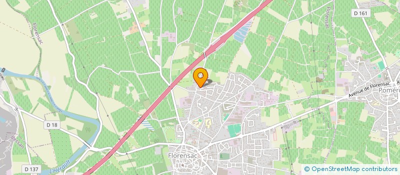 localisation de l'entreprise GRAEBLING  FLORENSAC