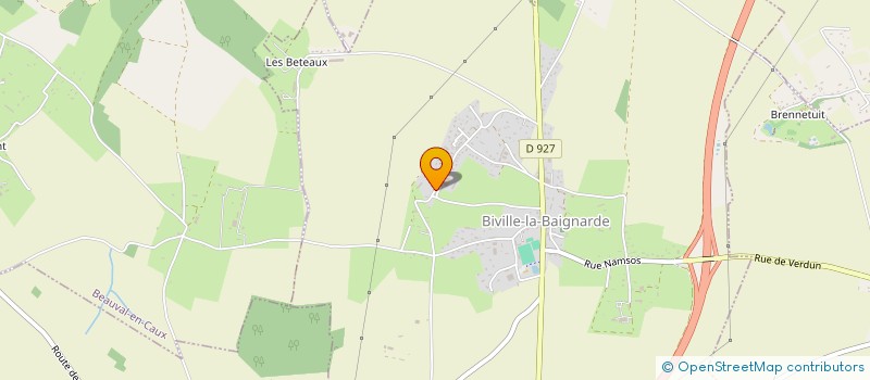 localisation de l'entreprise GRAECA  BIVILLE-LA-BAIGNARDE