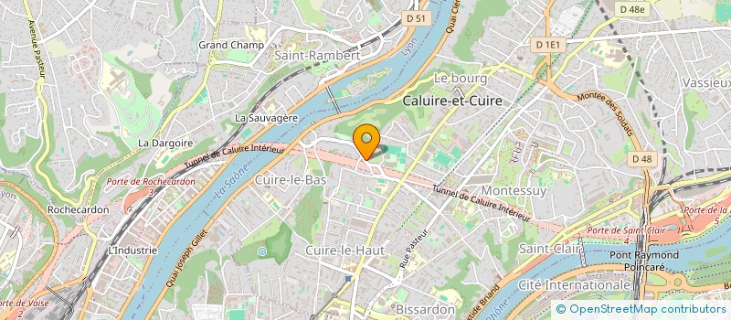 localisation de l'entreprise GRAEFF AND CO  CALUIRE-ET-CUIRE