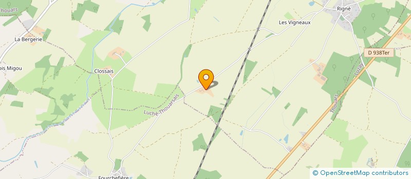 localisation de l'entreprise GRAF  THOUARS