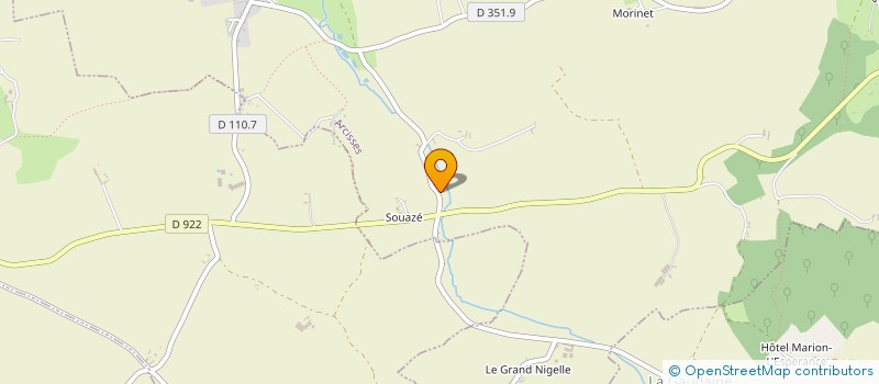 localisation de l'entreprise GRAF ENTREPRISES à ARCISSES