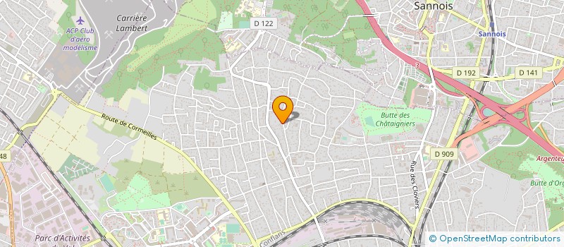 localisation de l'entreprise GRAF EURL à ARGENTEUIL