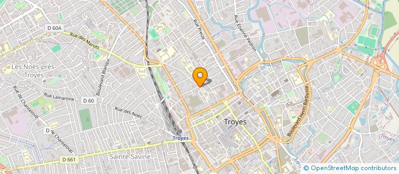 localisation de l'entreprise GRAF IMMOBILIER à TROYES