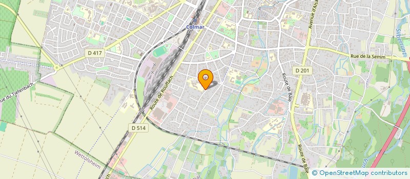 localisation de l'entreprise GRAF PROPERTY HOLDING  COLMAR