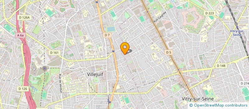 localisation de l'entreprise GRAFELISE  VITRY-SUR-SEINE