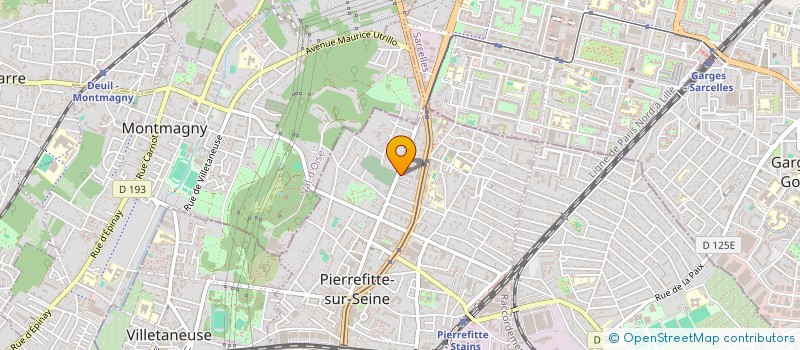 localisation de l'entreprise GRAFENE à PIERREFITTE-SUR-SEINE