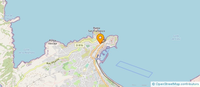 localisation de l'entreprise GRAFER  CALVI