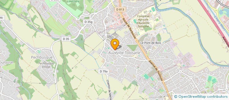 localisation de l'entreprise GRAFF SERVICES  AUZEVILLE-TOLOSANE