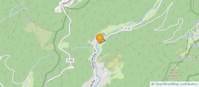 localisation de l'entreprise GRAFFE  PLANCHER-LES-MINES