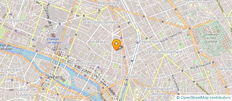 localisation de l'entreprise GRAFFITI & CO FINE ARTS  PARIS