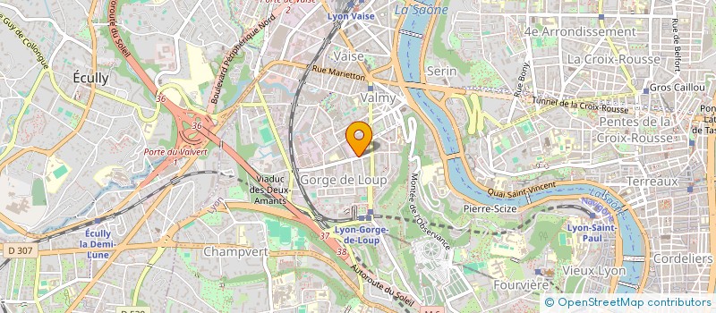 localisation de l'entreprise GRAFFITY  LYON