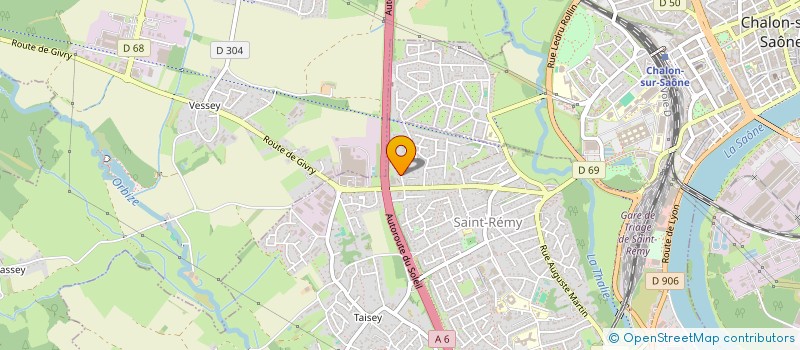 localisation de l'entreprise GRAFICAN  SAINT-REMY