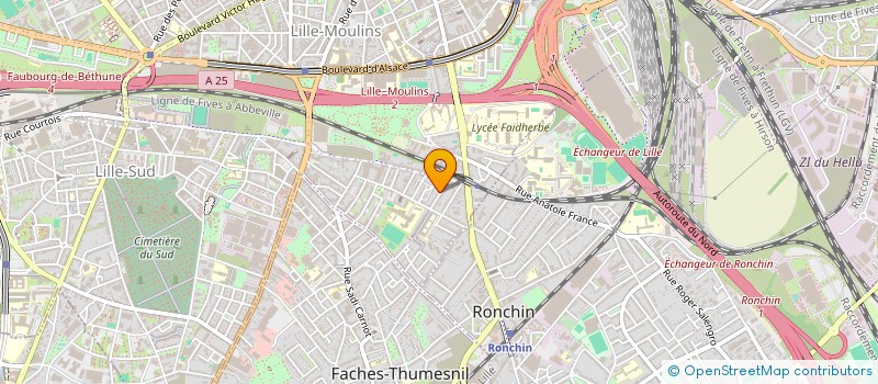 localisation de l'entreprise GRAFIK GANG à LILLE