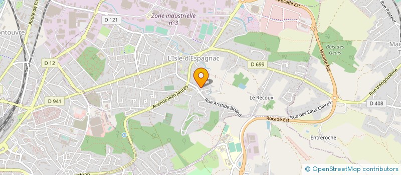 localisation de l'entreprise GRAFIKARENA à L'ISLE-D'ESPAGNAC