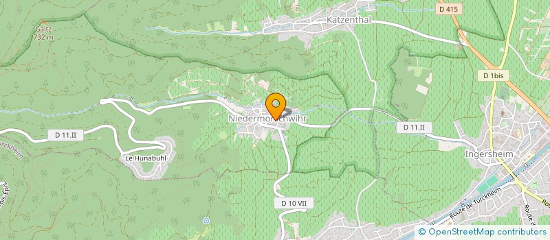 localisation de l'entreprise GRAFIM  TURCKHEIM