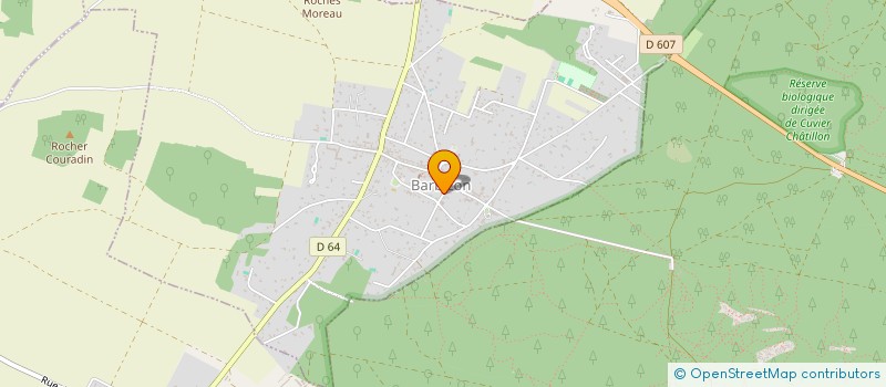 localisation de l'entreprise GRAFIMAGE  ARBONNE-LA-FORET