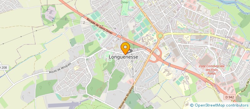 localisation de l'entreprise GRAFLEX à LONGUENESSE